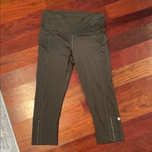 Lululemon Army Green leggings